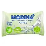 MODDIA Vlhčené úklidové ubrousky jablko 80 ks