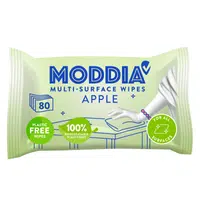 MODDIA Vlhčené úklidové ubrousky jablko 80 ks