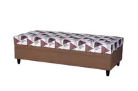 Postel Neo Rozměr: 90 x 200 cm, Matrace: Kombiflex - tvrdost 2, látka: Korpus Paris 25 + lehací plocha Walker 3 (vzor)