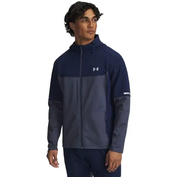 Under Armour UTILITY WOVEN WINTERIZED Pánska ľahká bunda, tmavo modrá, veľkosť