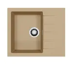 Alveus Cadit - Granitový drez 59x50 cm, Quick-Close, clay 1149148