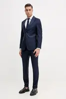 Oblek s příměsí vlny BOSS C-Huge-2pcs-261