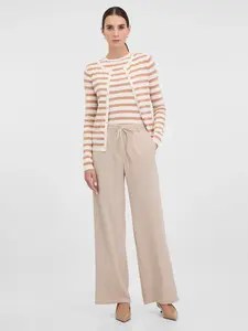 Krémové dámske nohavice ORSAY