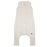 Miminu Spací vak se zahrnovacími nohavičkami, Soft Interlock, proužek, béžový, vel. S