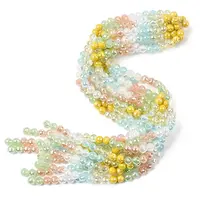 Electroplate Glass Beads Strands