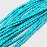 Synthetic Turquoise Beads Strands