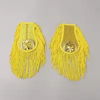 Handmade Plastic with Polyester Tassel Epaulettes