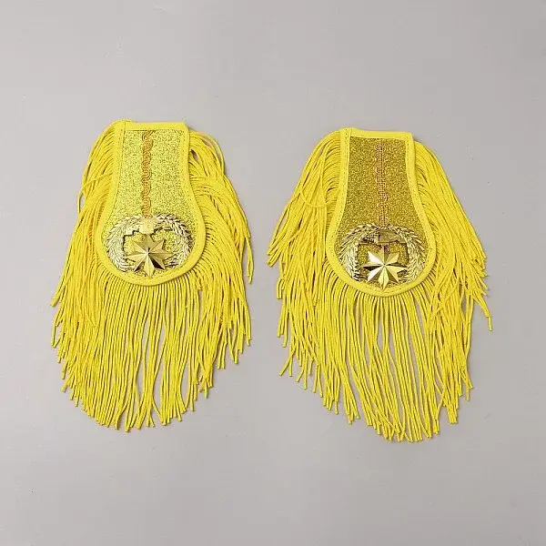 Handmade Plastic with Polyester Tassel Epaulettes