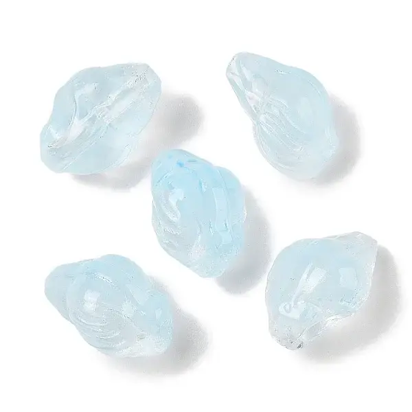 Transparent Spray Paint Glass Beads
