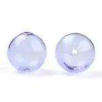 Transparent Blow High Borosilicate Glass Globe Beads