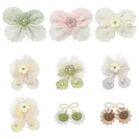 27Pcs 9 Styles Lace and CCB Embroidery Sewing Fiber