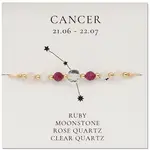 Natural Gemstone Constellation Beaded Bracelets