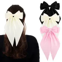 Cloth Big Bowknot Hair Barrettes