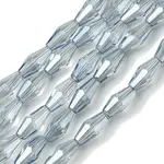 Transparent Electroplate Glass Beads