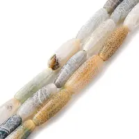 Natural Weathered Agate Beads Strands