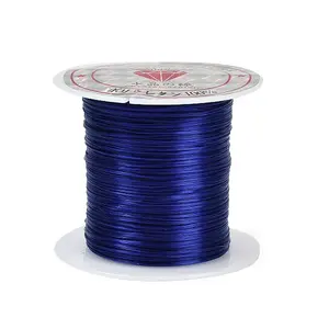 Flat Elastic Crystal String