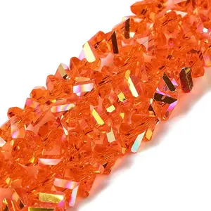 Transparent Glass Beads Strands
