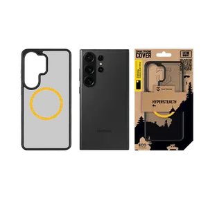 Zadní kryt Tactical MagForce Hyperstealth 2.0 pro Samsung Galaxy S26 Ultra, černá - žlutá