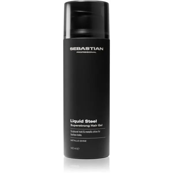 Sebastian Professional Liquid Steel stylingový gel pro fixaci a tvar 140 ml