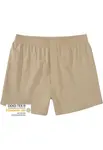 Beige boxer shorts