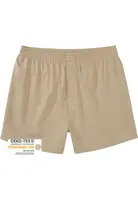Beige boxer shorts