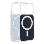 Ochranný kryt CLEAR FUSION MAG COVER Case compatible with MagSafe pro Apple iPhone Air, modrá