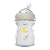 CHICCO Láhev kojenecká sklo Natural Feeling neutral 0m+ 250 ml