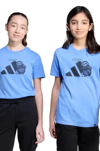 Detské bavlnené tričko adidas