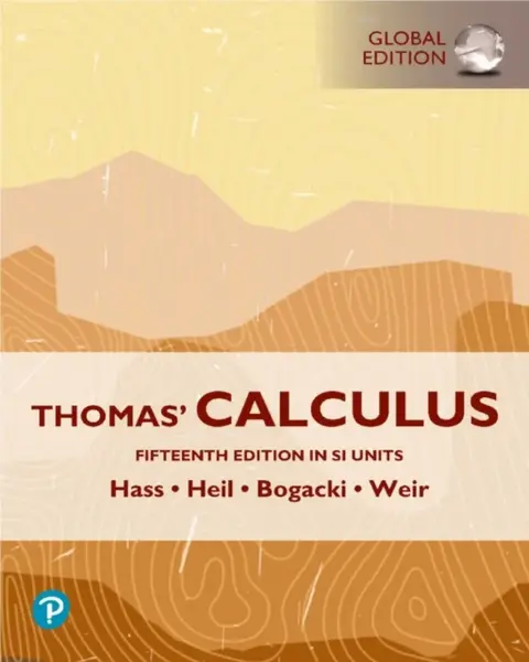 Thomas' Calculus, SI Units - Christopher Heil, Maurice Weir, Joel Hass