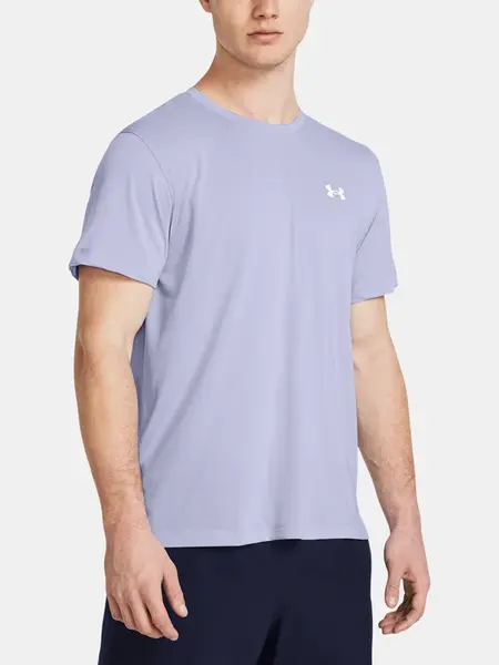 Under Armour Tričko UA LAUNCH SHORTSLEEVE-PPL - Pánské