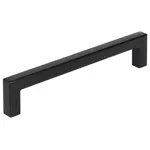 Nábytková úchytka Prisma 128 mm čierna matná