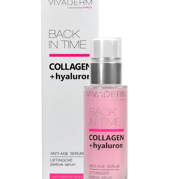 VIVACO Collagen + hyaluron - Liftingové sérum proti vráskám 30 ml