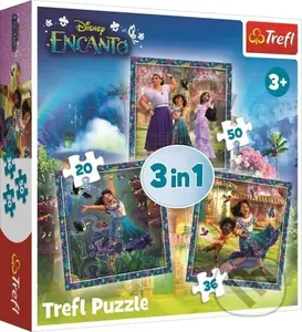 Encanto Postavy 3v1 - puzzle z kategorie 15 – 60 dielikov