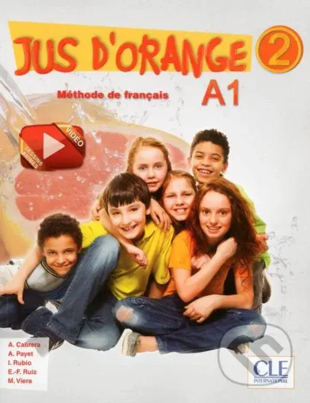 Jus d´orange 2 - Niveau A1 - Livre de l´éleve + DVD - kniha z kategorie Jazykové učebnice a slovníky