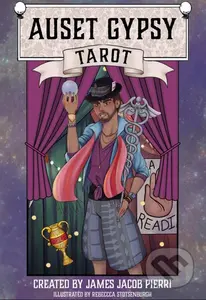 Auset Gypsy Tarot (Box Set) - James Jacob Pierri, Rebecca Stotsenburgh (Ilustrátor) - kniha z kategorie Ezoterika
