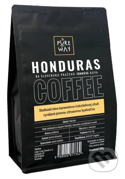 Honduras (Odrodová zrnková káva 200g)
