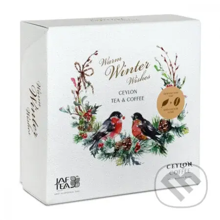 Darčekový set JAFTEA (Ceylónsky čierny čaj 40g ceylónska zrnková káva 40g)