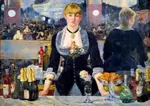 Édouard Manet - A Bar at the Folies-Bergère, 1882 - puzzle z kategorie Umělecké