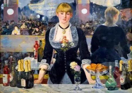 Édouard Manet - A Bar at the Folies-Bergère, 1882 - puzzle z kategorie Umělecké