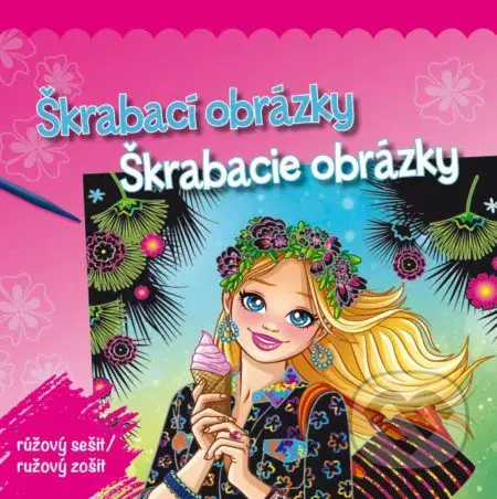 Škrabací obrázky: růžový sešit / Škrabacie obrázky: ružový zošit - kniha z kategorie Pro děti
