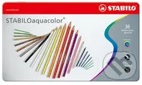 STABILO aquacolor (36 kusov v kovom púzdro)