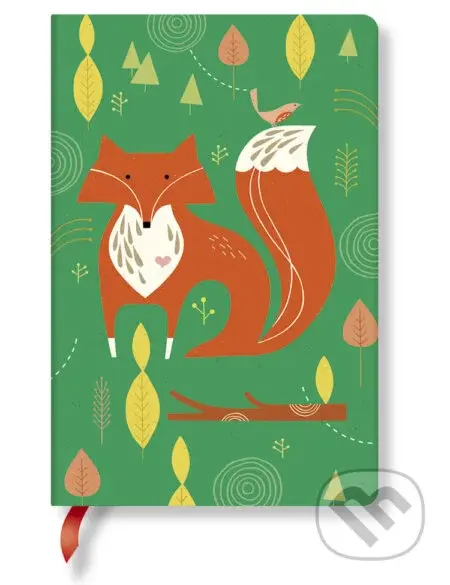 Paperblanks - zápisník Mister Fox (mini, linajkový)
