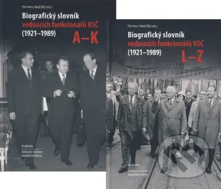 Biografický slovník vedoucích funkcionářů KSČ (diel A-K + diel L-Z) - komplet - kniha z kategorie Životopisy