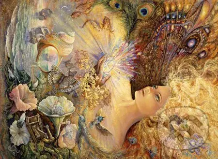 Josephine Wall - Crystal of Enchantment - puzzle z kategorie Umělecké