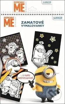 Zamatové vymaľovánky: Mimoni - kniha z kategorie Omalovánky