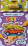Auta: Omalovánka s vodním fixem (Použij vodu, oživ barvy!)