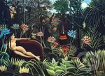 Dřevěné puzzle Art Henri Rousseau Sen (200 dílků) - puzzle z kategorie Umělecké