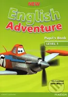 New English Adventure 1 - Pupil's Book (With DVD Pack) - kniha z kategorie Jazykové učebnice a slovníky