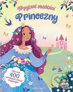 Třpytivé oblékání: Princezny (Více než 275 samolepek včetně třpytivých) - kniha z kategorie Samolepky