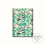 Notes Mini - Panda (linajkovaný),Notes Mini - Panda (linajkovaný)